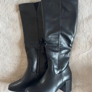 Boots Black Heeled Women's Boots
